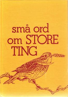 Små ord om store ting