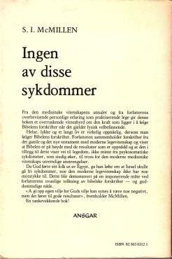 Ingen av disse sykdommer