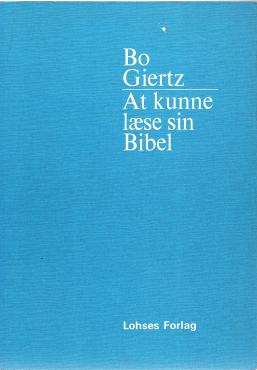 At kunne læse sin Bibel