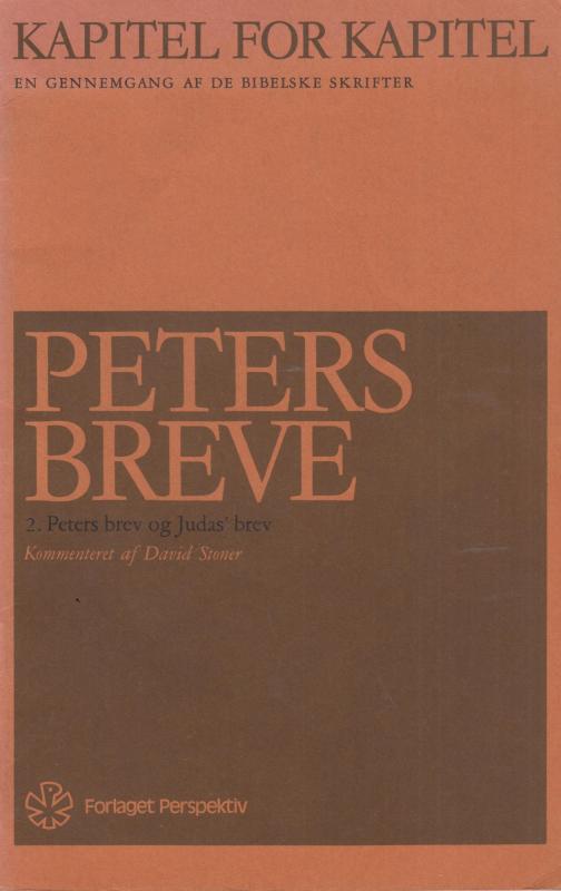 Kapitel for Kapitel 2. Peters brev og Judas brev, (1 hæfte)