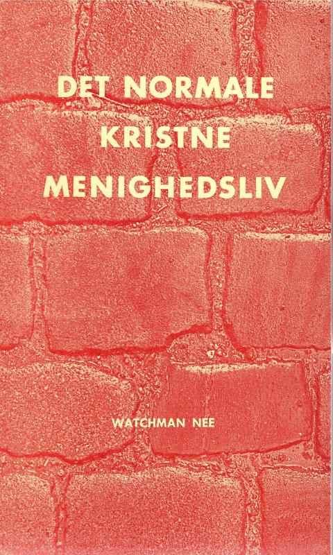 Det normale kristne menighedsliv