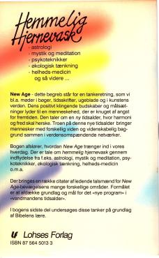 Hemmelig hjernevask, New Age, ny verdensreligion