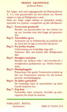 Fra Jordan til Pinse. Troens grundvold, nr. 3