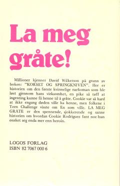 La meg gråte