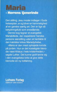 Maria, Herrens tjenerinde