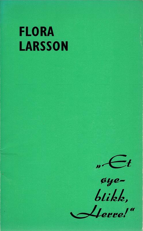"Et øyeblikk, Herre"