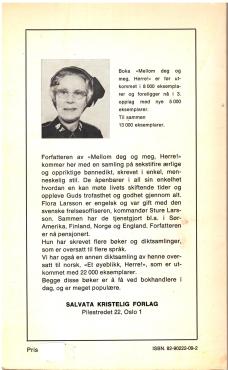 "Mellom deg og meg, Herre"