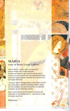 Maria, essays