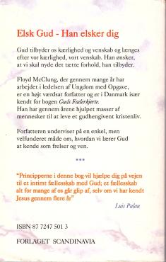 Elsk Gud, Han elsker dig (som ny bog)