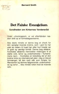 Det falske evangelium, sandheden om kirkernes verdensråd