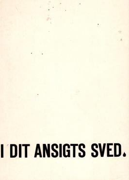 I dit ansigts sved