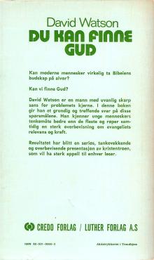 Du kan finne Gud