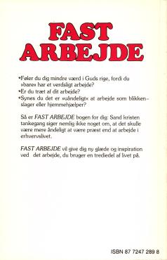 Fast arbejde. Arbejdspladsen som missionsmark