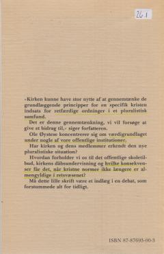 Statens værdigrundlag i et pluralistisk samfund