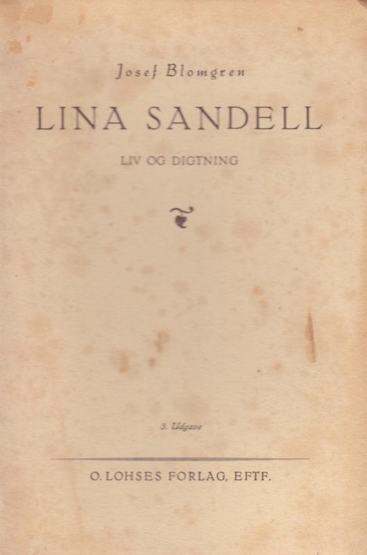 Lina Sandell, liv og digtning
