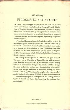 Filosofiens historie