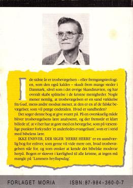 Ikke enhver der siger Herre, Herre (om Trosbevægelsen)