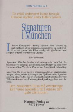 Zion-pakten, Signatur i München (nr. 3)