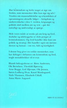 Livstegn, en mosaik om fred og kristentro