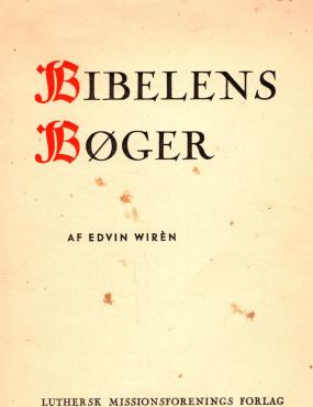 Bibelens bøger
