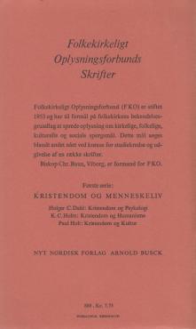 Kristendom og Psykologi