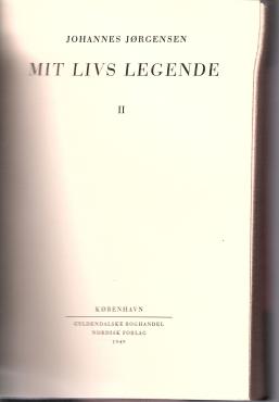 Mit livs legende, 2 bind