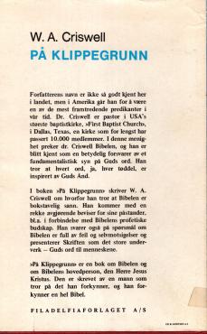 På klippegrunn