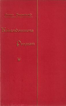 Kristendommens program (1891) ¤