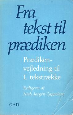Fra tekst til prædiken, vejl. til 1. tekstrække