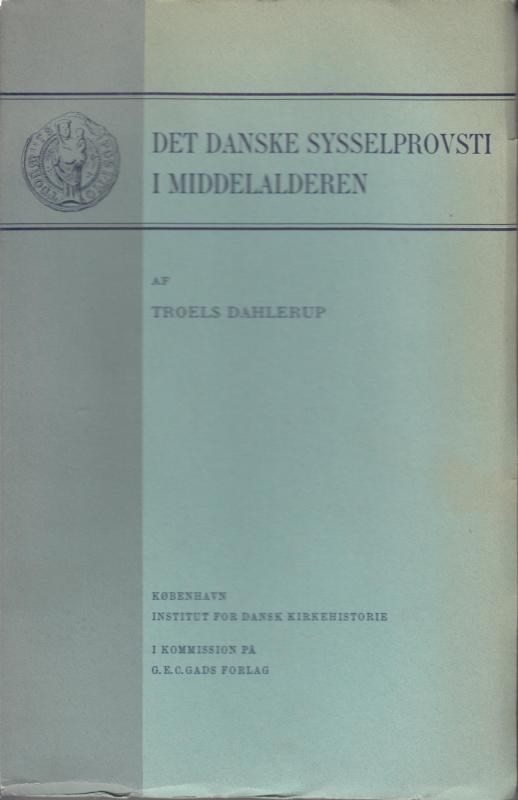 Det danske sysselprovsti i middelalderen