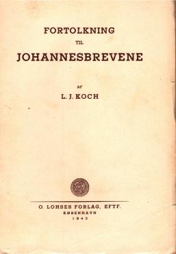 Fortolkning til Johannesbrevene