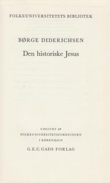 Den historiske Jesus