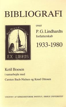 Bibliografi over P. G. Lindhardts forfatterskab 1933-1980