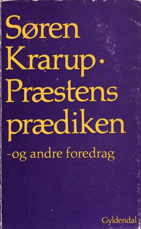 Præstens prædiken, og andre foredrag