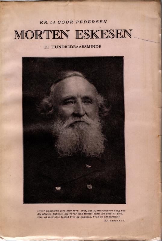 Morten Eskesen, et hundredeårsminde