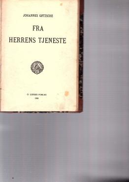 Fra Herrens tjeneste 1908 -1914