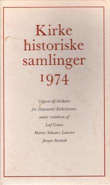 Kirkehistoriske samlinger (1969 til 1990)