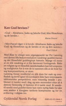 Kan Gud bevises ?