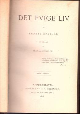 Det evige liv, Kjøbenhavn, 1878