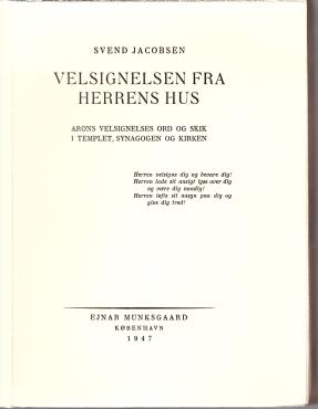 Velsignelsen fra Herrens hus