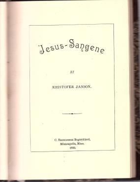 Jesus-sangene