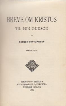 Breve om Kristus, til min gudsøn, 1913