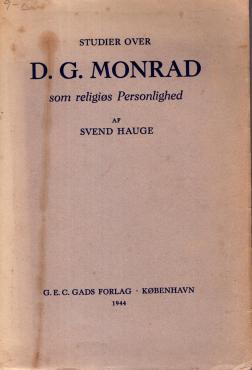 Studier over D. G. Monrad som religiøs personlighed