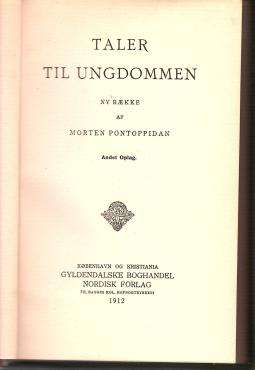 Taler til Ungdommen