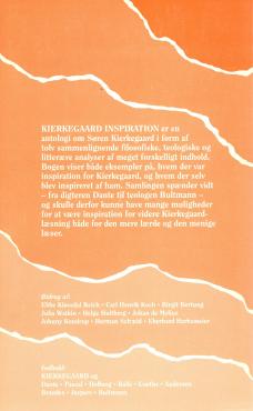 Kierkegaard inspiration, en antologi