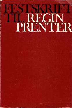 Festskrift til Regin Prenter