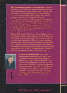 Matthæus-evangeliet, studieudgave