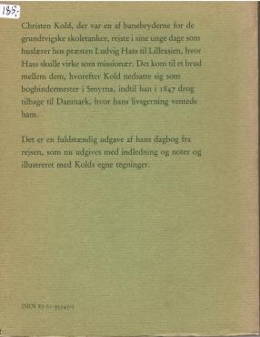 Historien om Christen Kold - Rejsen til Smyrna