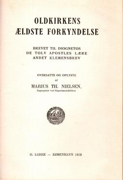 Oldkirkens ældste forkyndelse