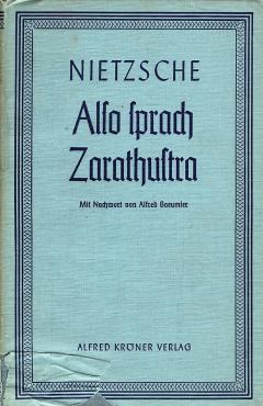 Also Sprach Zarathustra, Stuttgart, 1941